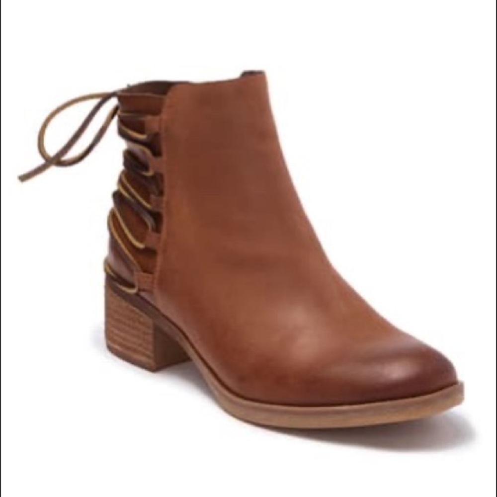 Korks Belaya lace up back Bootie